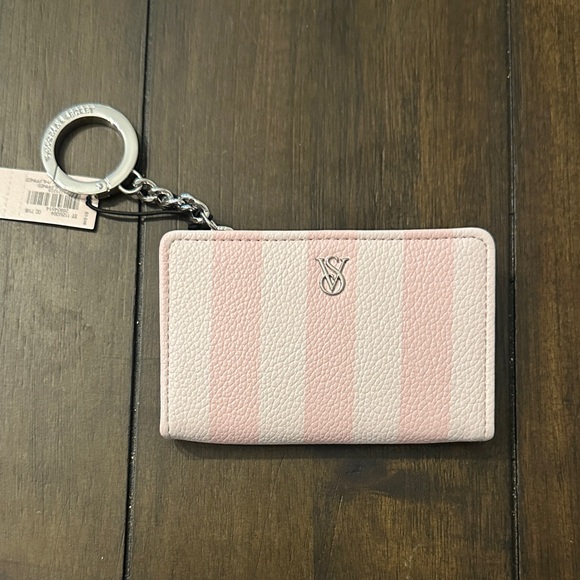 Victoria's Secret Handbags - Victoria's Secret Pink and Cream Card Holder